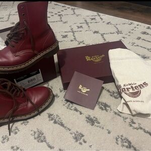 Vintage oxblood dr martens 1460